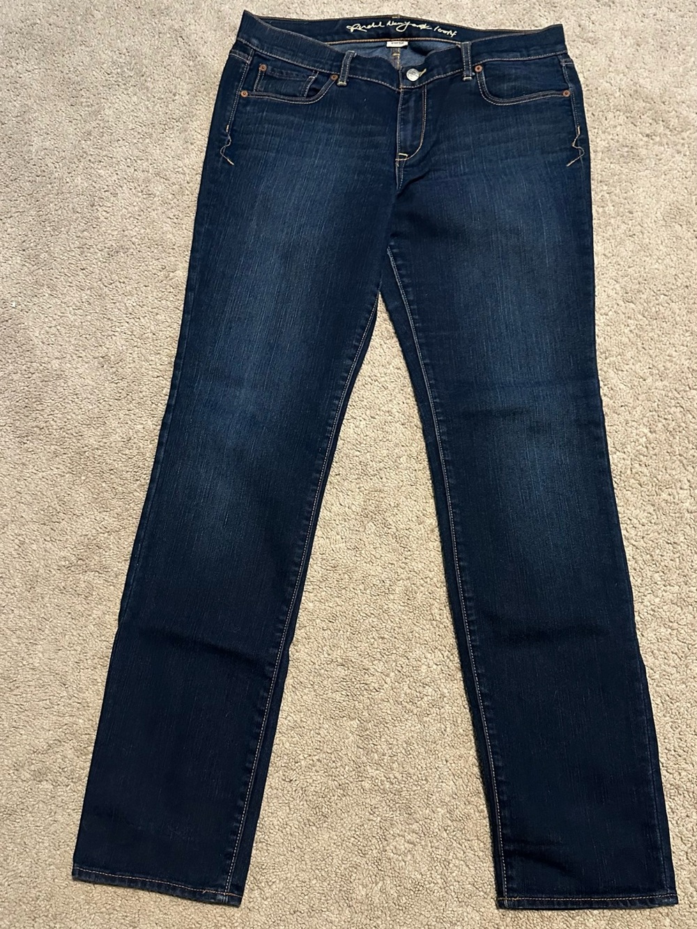 EUC Ruehl No. 925 the Barrow Dark Blue Women's Jeans Sz 30